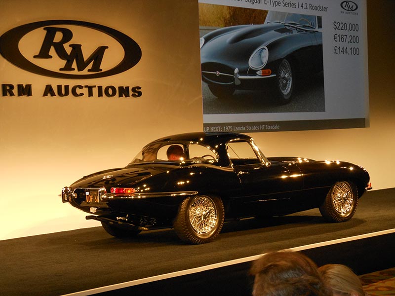 8-17-13: Classic Showcase's '67 XKE breaks auction records!