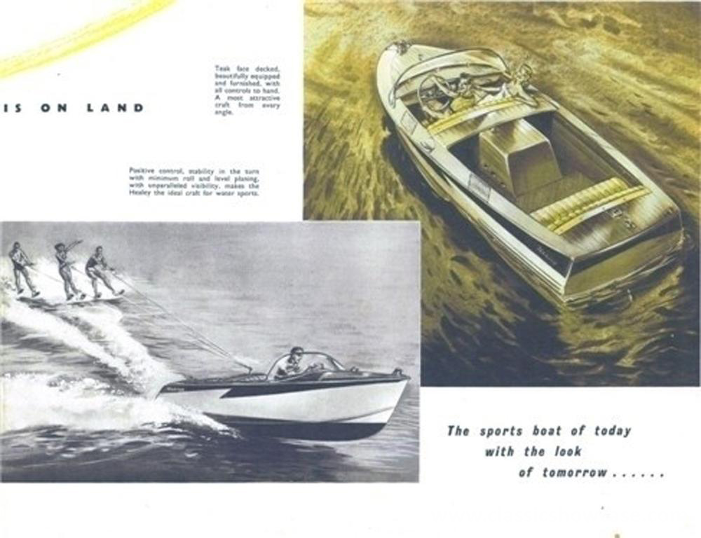 1957 Austin Healey Marine Sport Boat 55