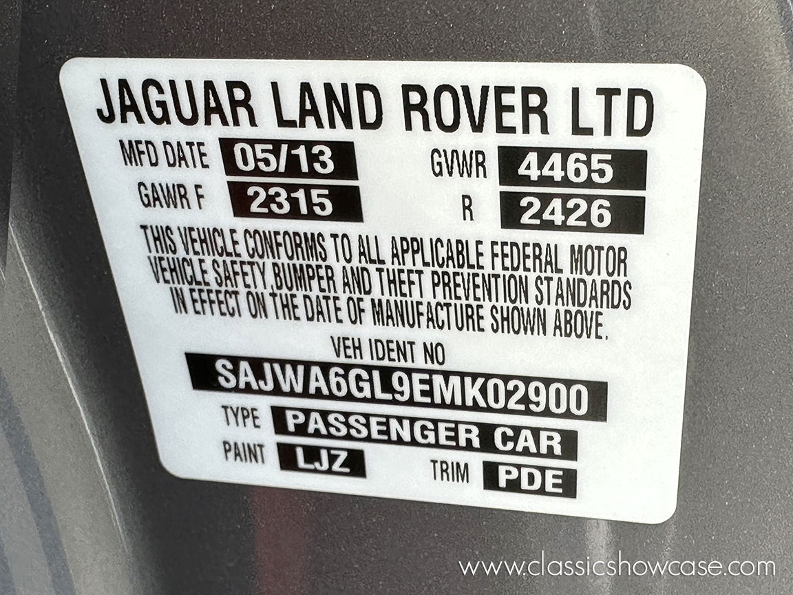 2014 Jaguar F Type S Roadster
