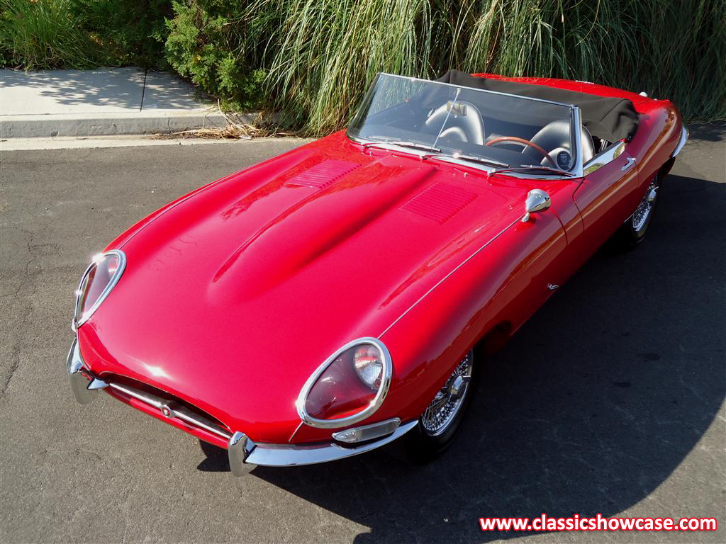 1961 Jaguar XKE 3.8 OTS, Outside Bonnet Latch