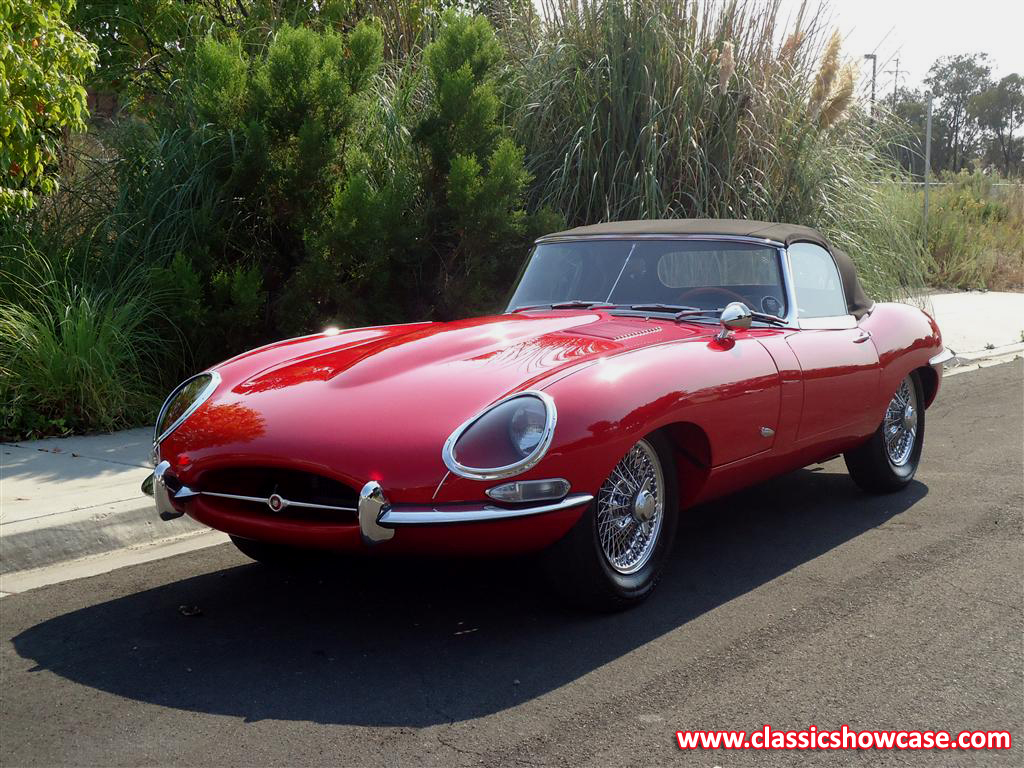 1961 Jaguar XKE 3.8 OTS, Outside Bonnet Latch