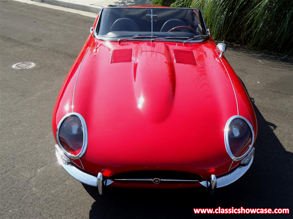 1961 Jaguar XKE 3.8 OTS, Outside Bonnet Latch