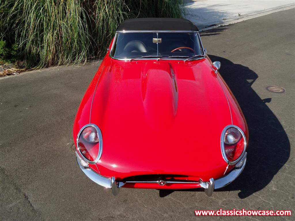 1961 Jaguar XKE 3.8 OTS, Outside Bonnet Latch