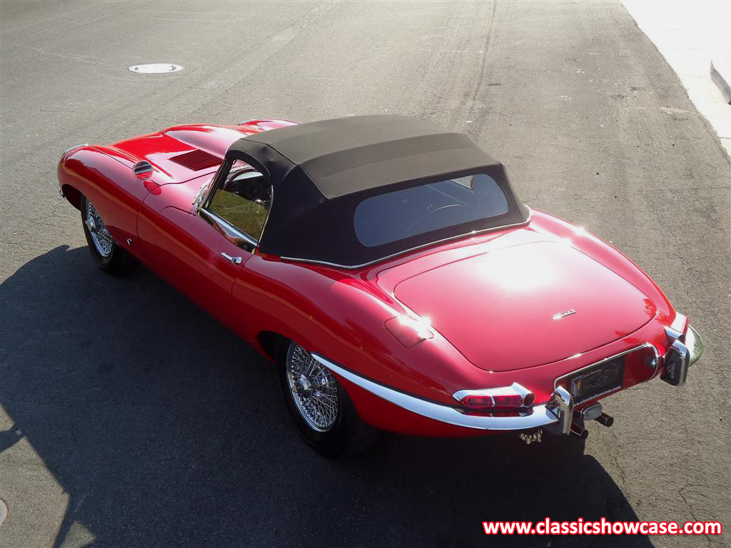 1961 Jaguar XKE 3.8 OTS, Outside Bonnet Latch