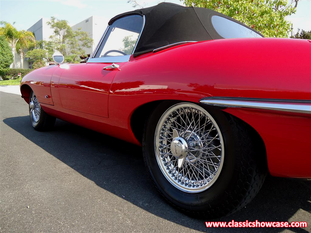 1961 Jaguar XKE 3.8 OTS, Outside Bonnet Latch