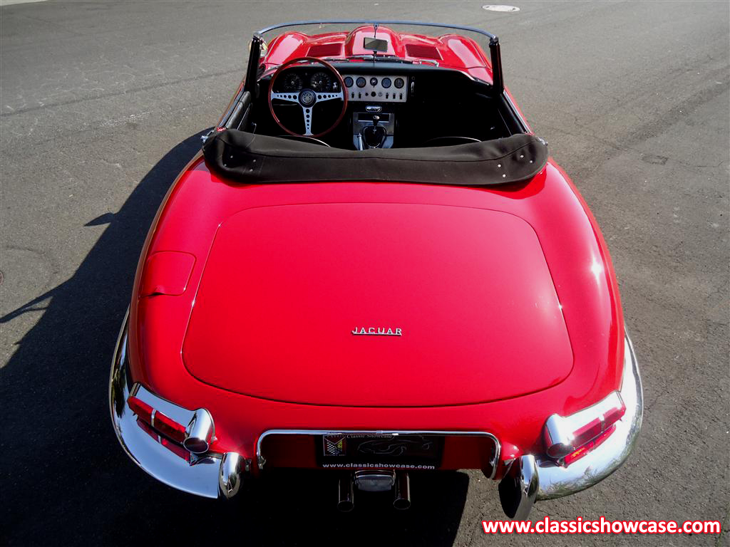 1961 Jaguar XKE 3.8 OTS, Outside Bonnet Latch