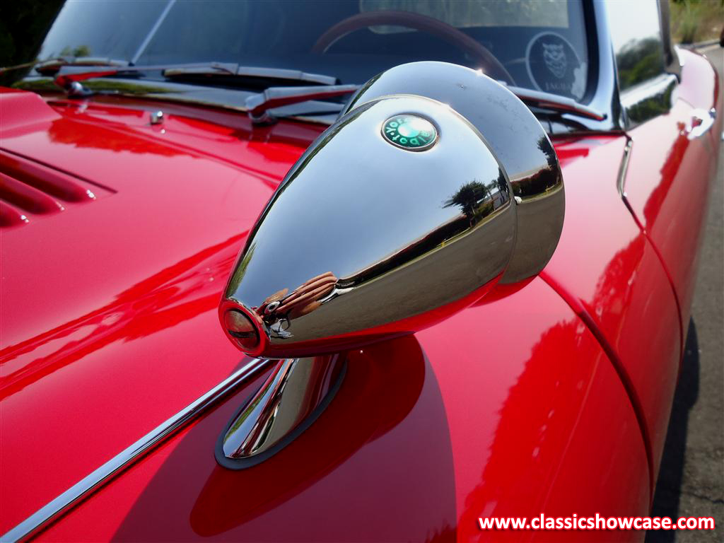 1961 Jaguar XKE 3.8 OTS, Outside Bonnet Latch