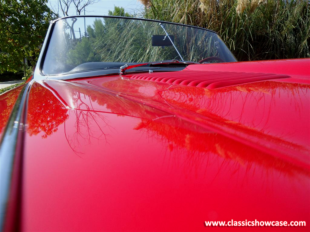 1961 Jaguar XKE 3.8 OTS, Outside Bonnet Latch