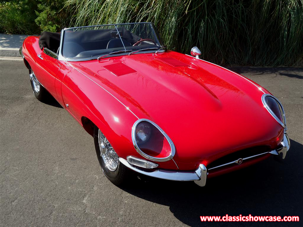 1961 Jaguar XKE 3.8 OTS, Outside Bonnet Latch