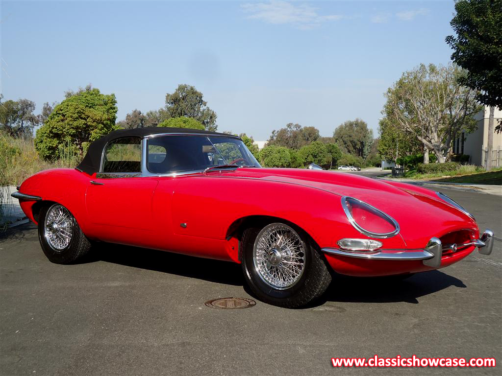 1961 Jaguar XKE 3.8 OTS, Outside Bonnet Latch