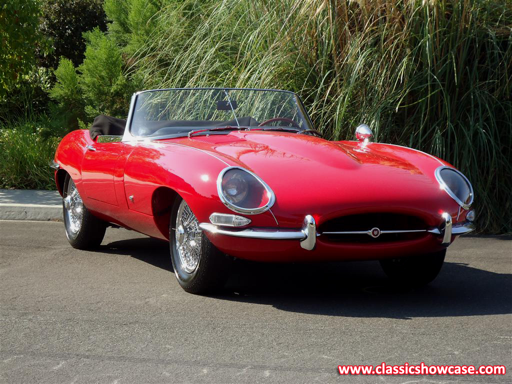 1961 Jaguar XKE 3.8 OTS, Outside Bonnet Latch