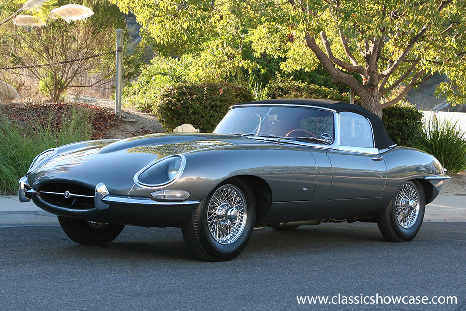 1961 Jaguar-XKE Series 1 3.8 OTS, Outside Bonnet Latch