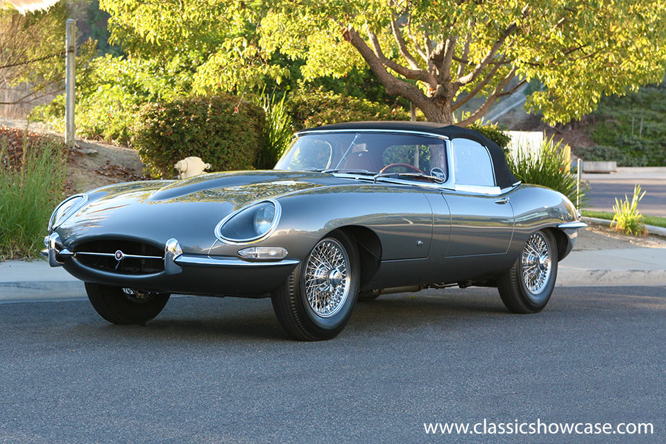1961 Jaguar-XKE Series 1 3.8 OTS, Outside Bonnet Latch