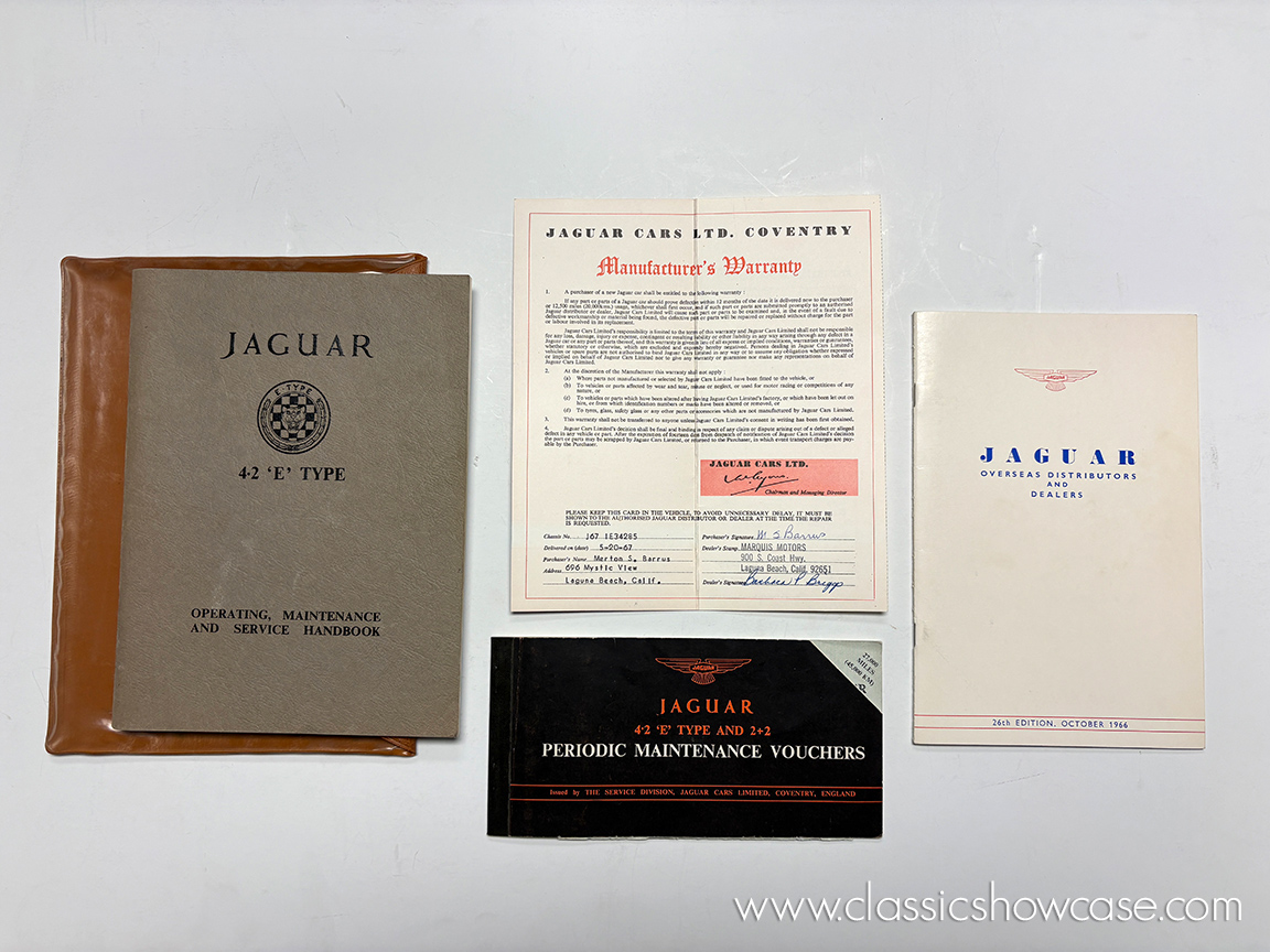 1967 Jaguar-XKE Series 1 4.2 FHC