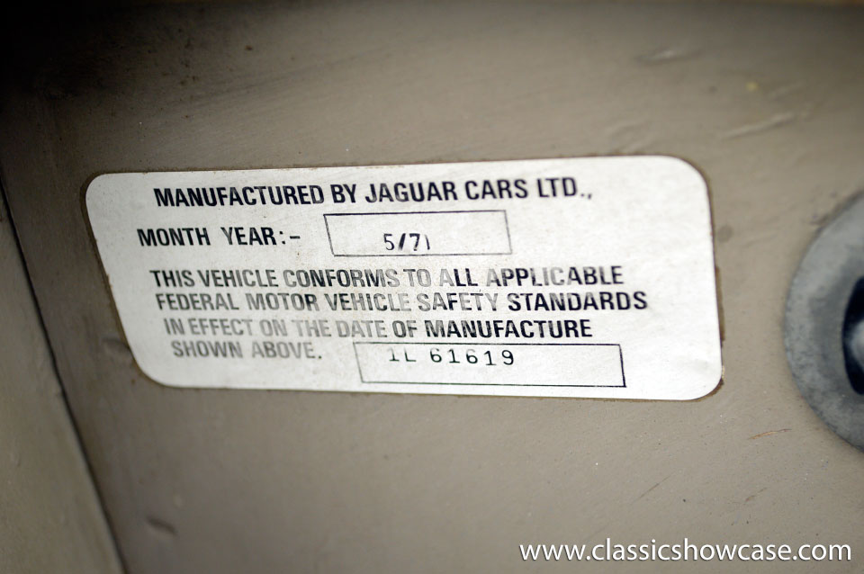1971 Jaguar XJ6 Sedan