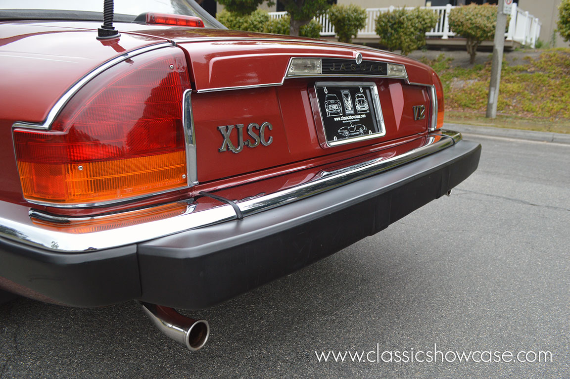 1987 Jaguar XJ-SC Cabriolet