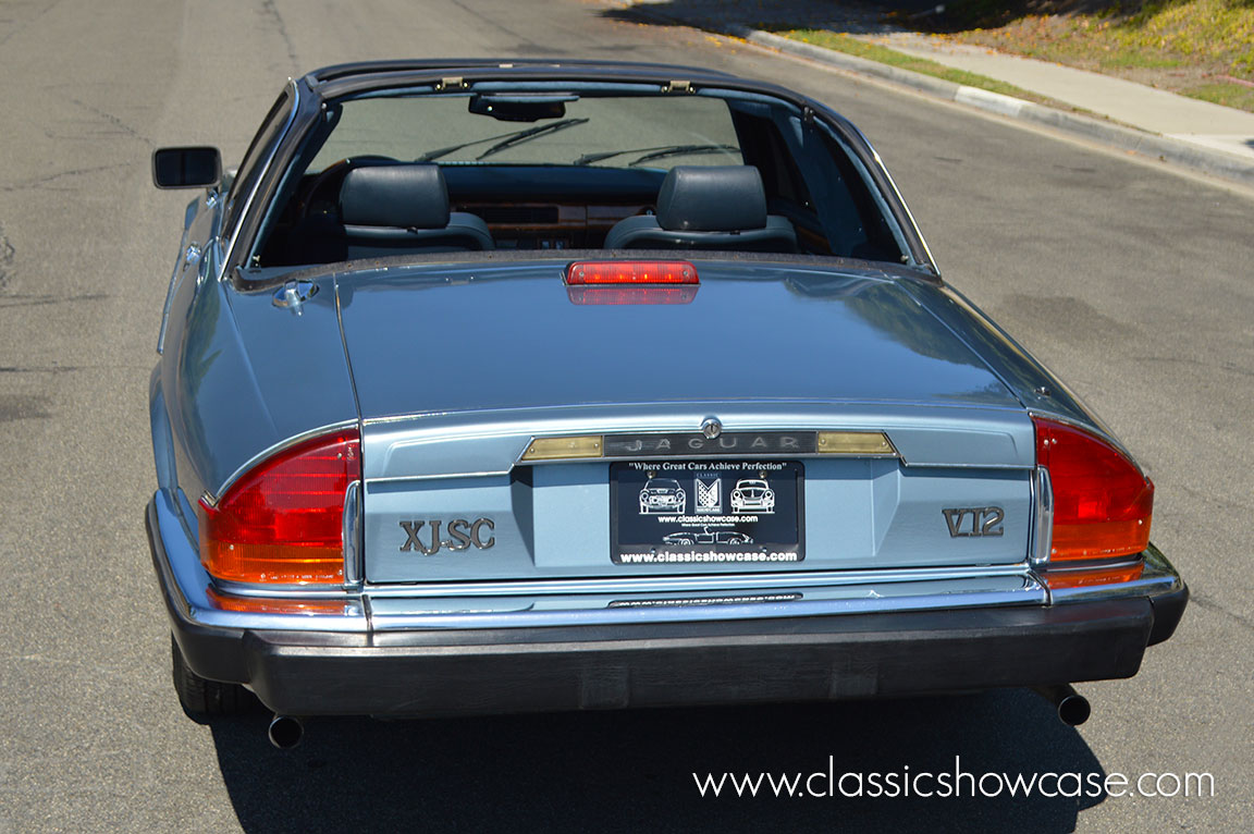 1988 Jaguar XJSC V12 Cabriolet