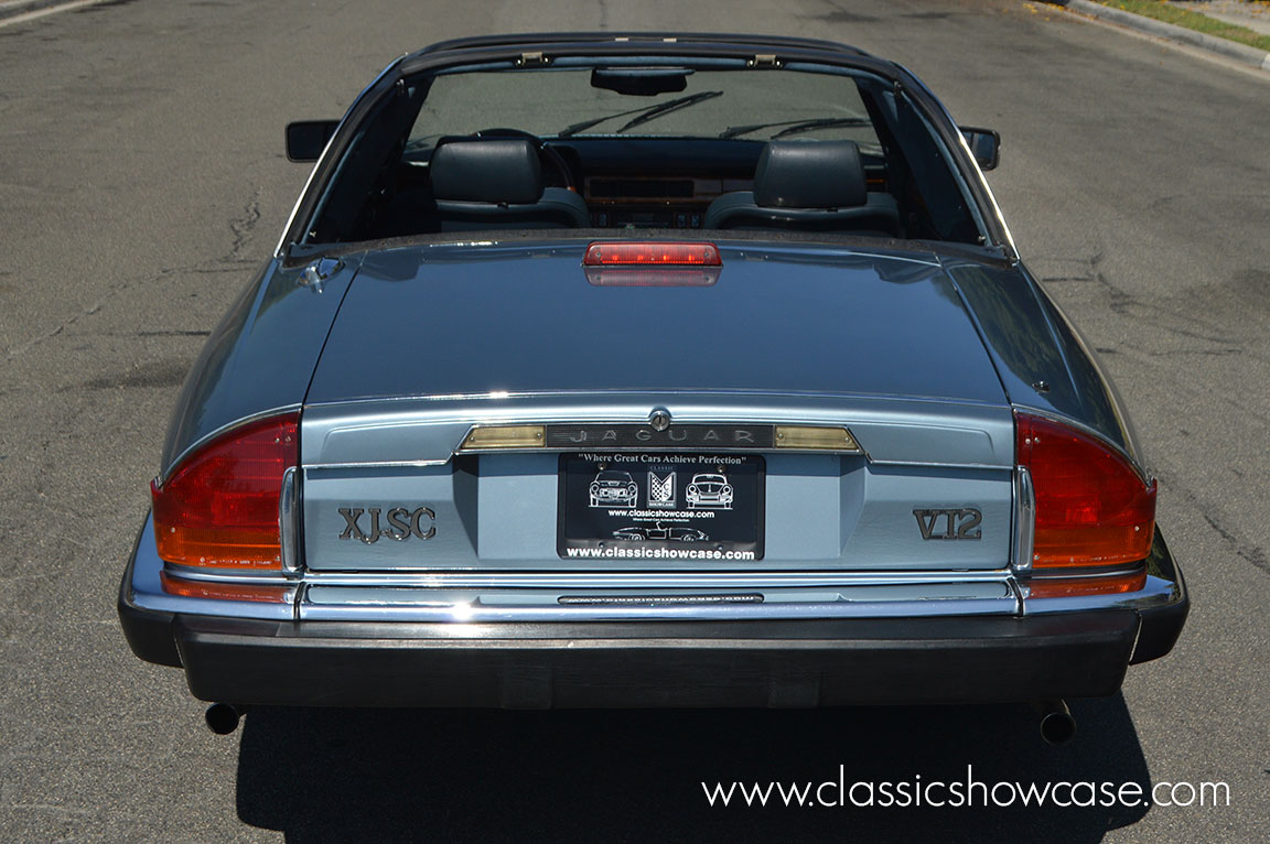 1988 Jaguar XJSC V12 Cabriolet