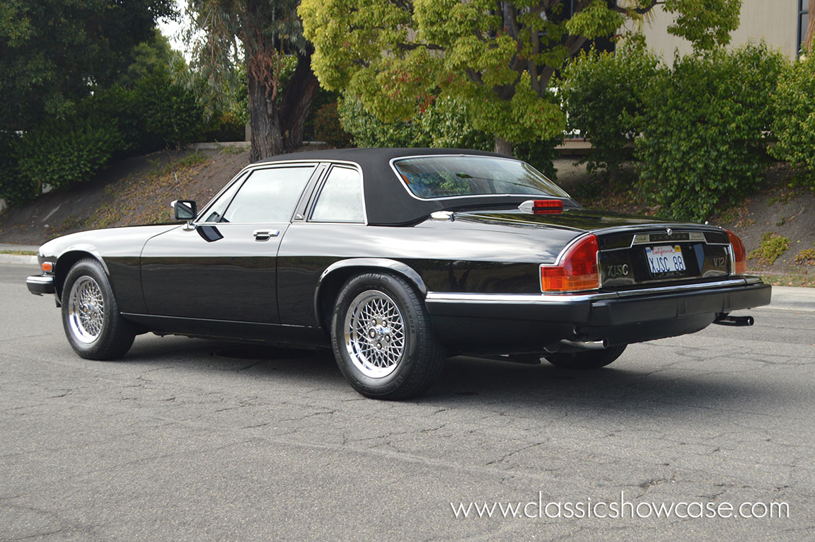 1988 Jaguar XJ-SC V12 Cabriolet