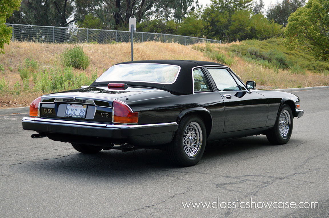 1988 Jaguar XJ-SC V12 Cabriolet