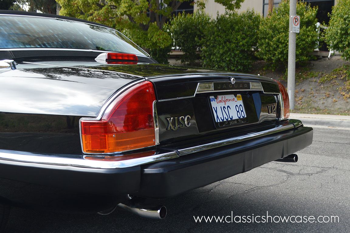 1988 Jaguar XJ-SC V12 Cabriolet