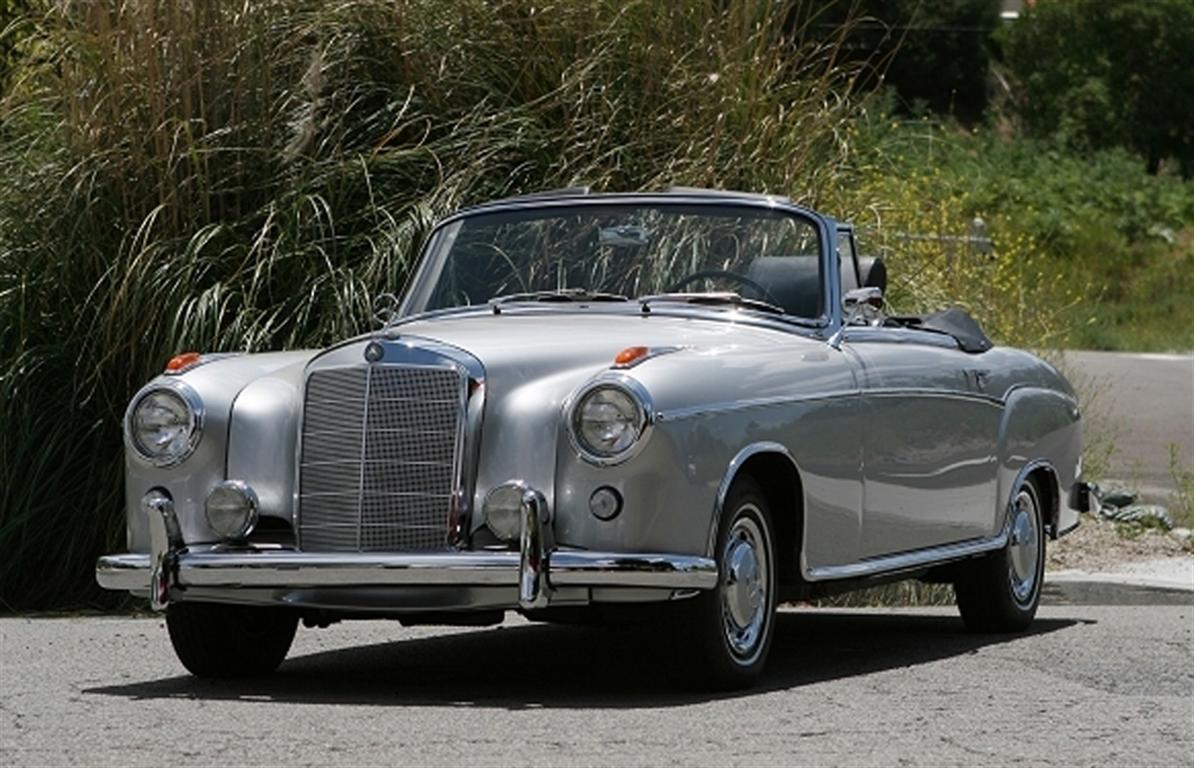 Classic mercedes convertable #2