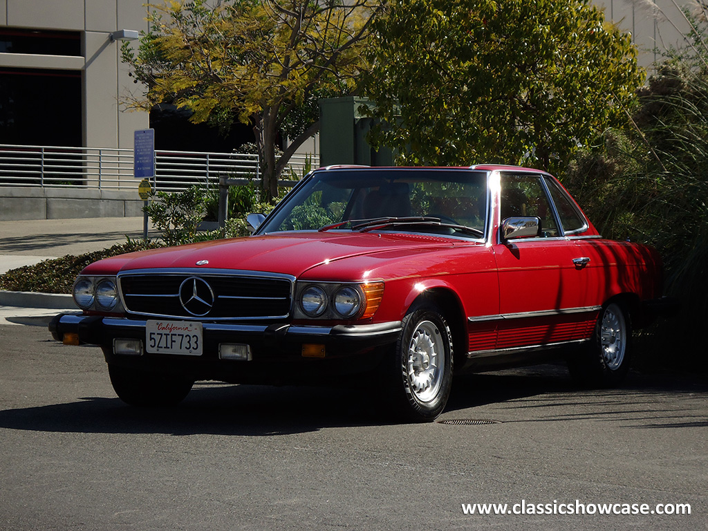 1982 Mercedes benz 380 sl roadster