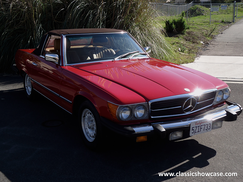 1982 Mercedes-Benz 380 SL Pagoda Roadster