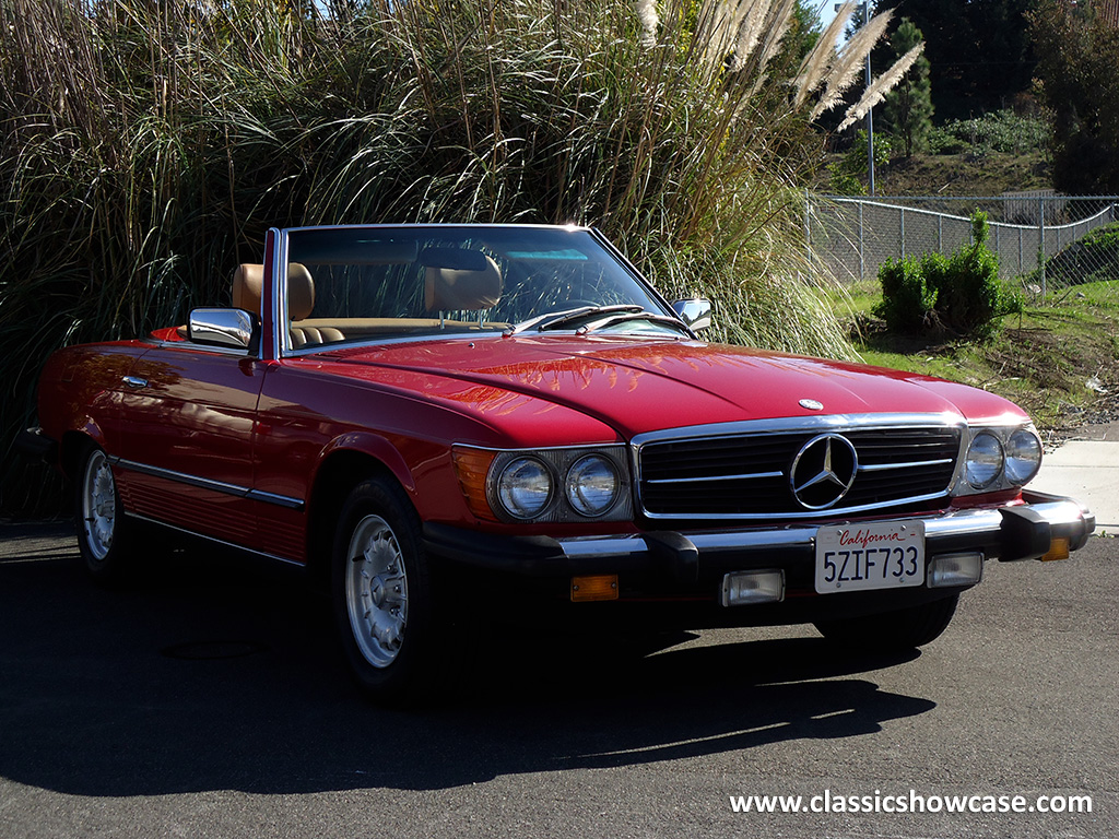 1982 Mercedes-Benz 380 SL Pagoda Roadster