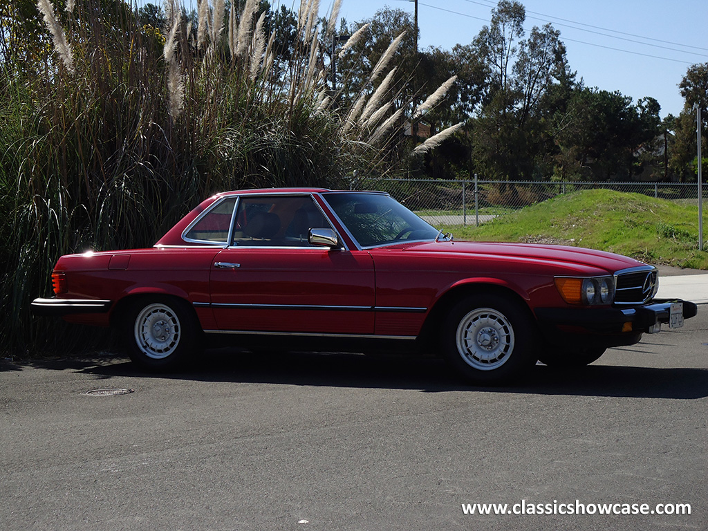 1982 Mercedes-Benz 380 SL Pagoda Roadster