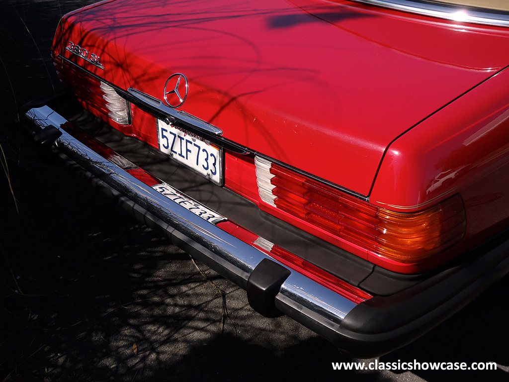 1982 Mercedes-Benz 380 SL Pagoda Roadster