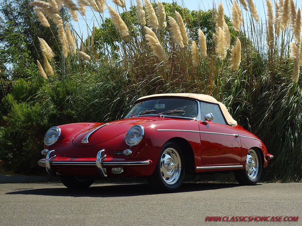 1960 Porsche 356B 1600 Roadster