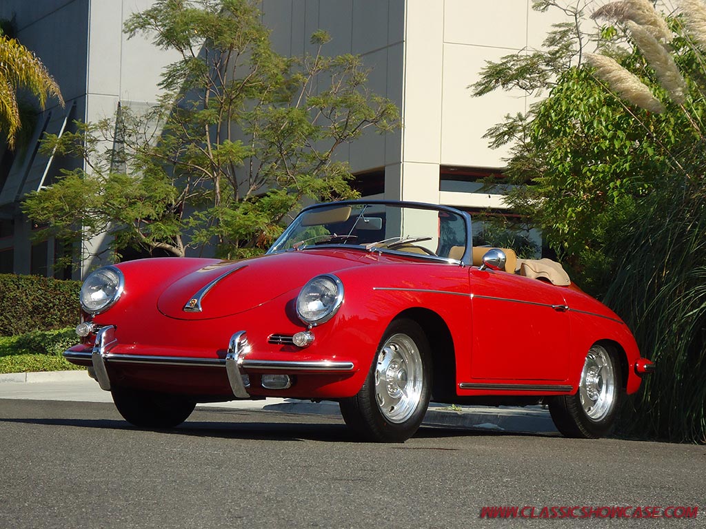 1960 Porsche 356B 1600 Roadster