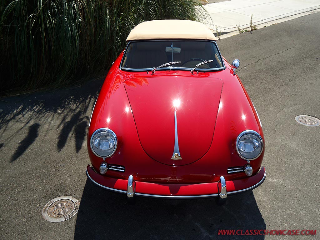 1960 Porsche 356B 1600 Roadster