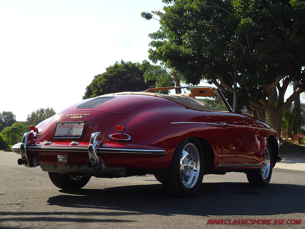 1960 Porsche 356B 1600 Roadster