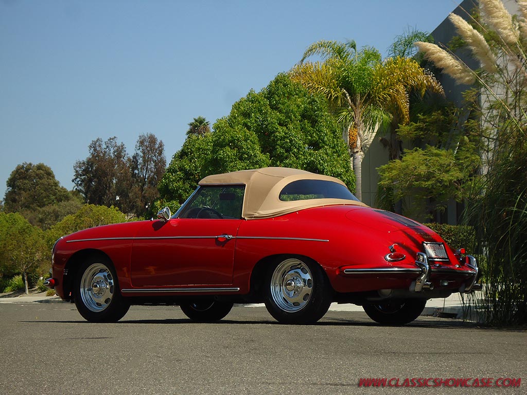 1960 Porsche 356B 1600 Roadster