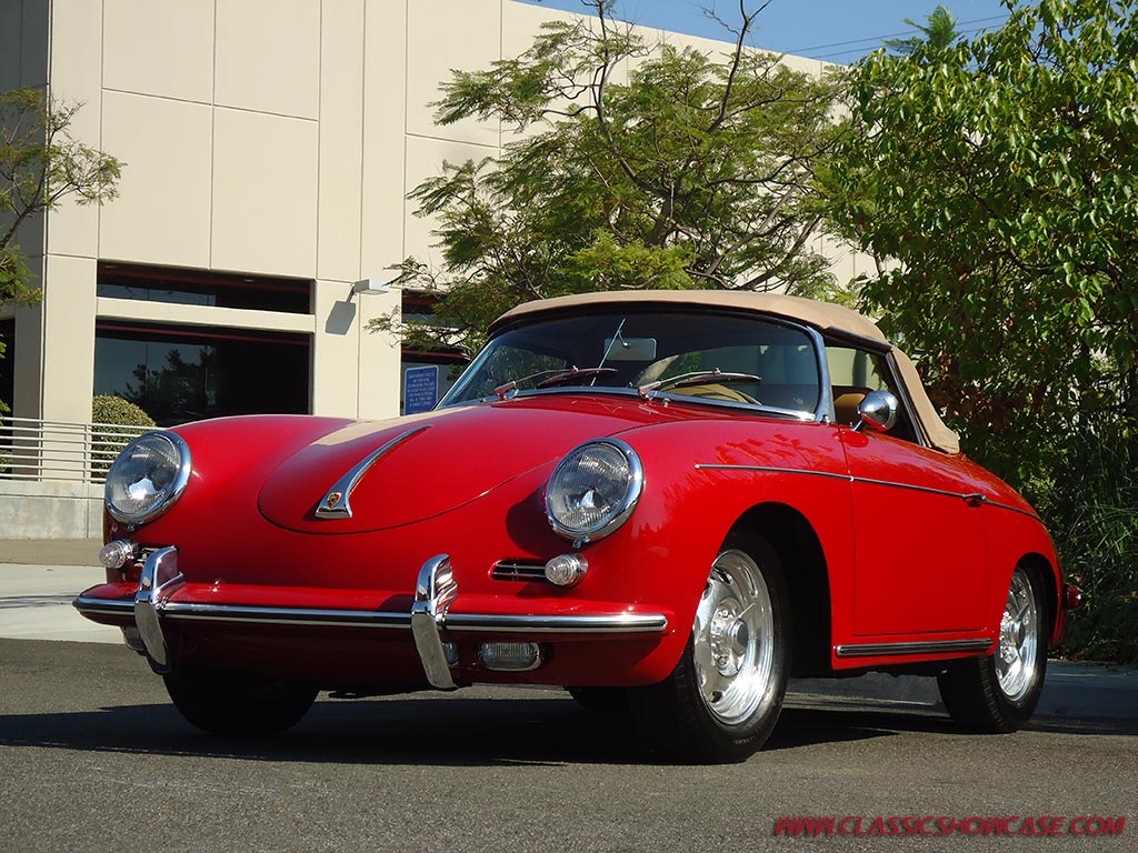 1960 Porsche 356B 1600 Roadster