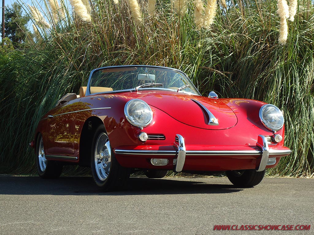 1960 Porsche 356B 1600 Roadster