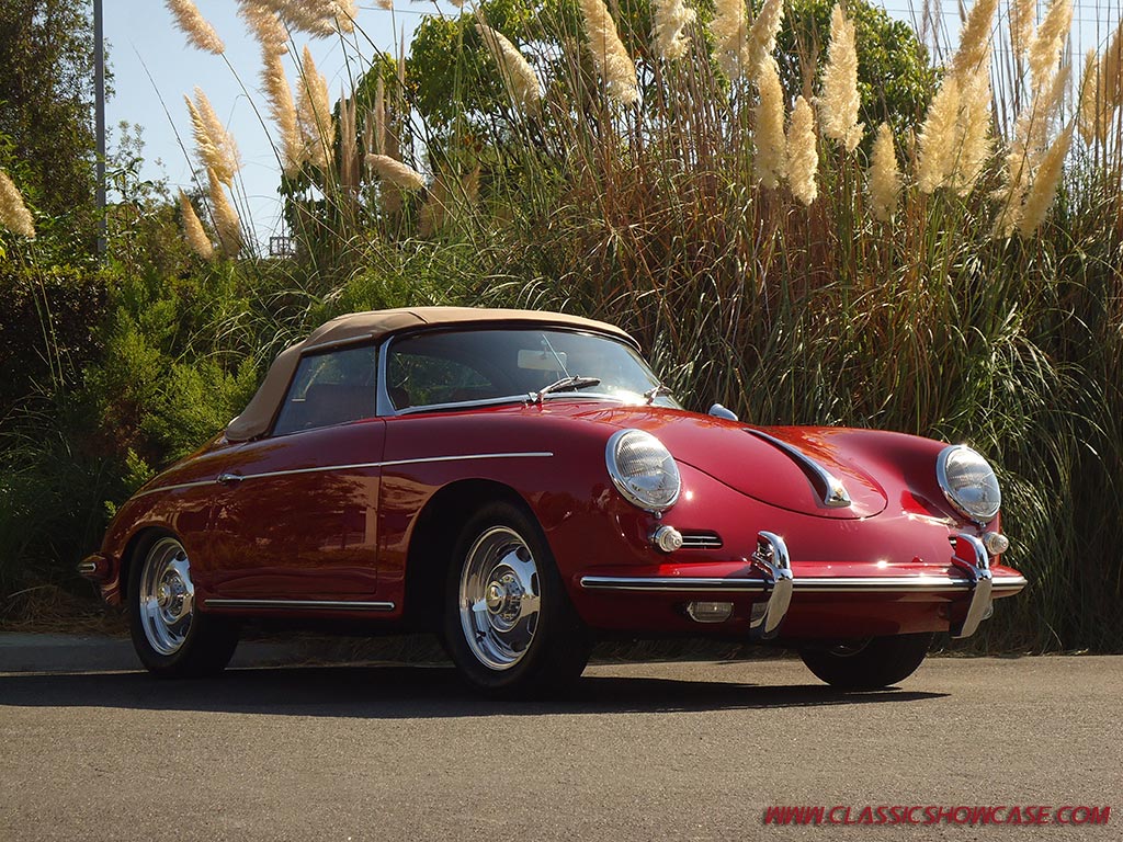 1960 Porsche 356B 1600 Roadster