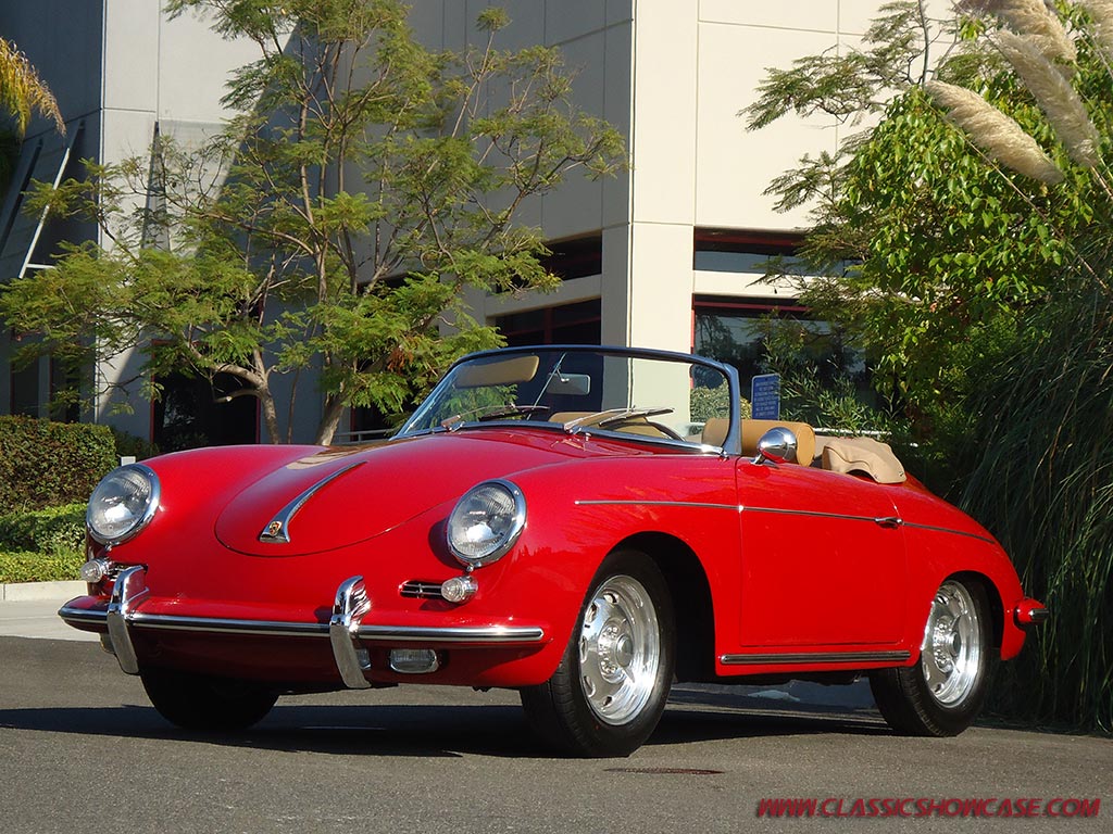 1960 Porsche 356B 1600 Roadster