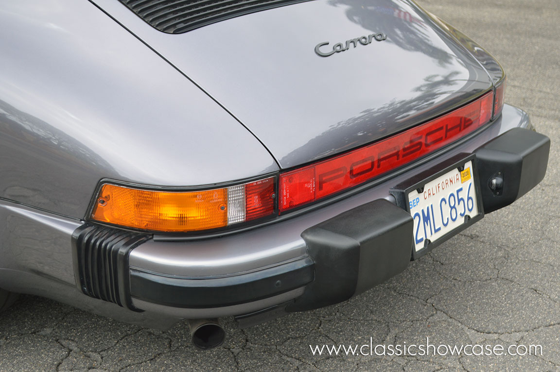 1986 Porsche 911 Carrera Coupe