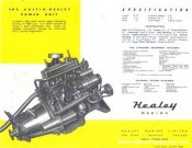 1957 Austin Healey Marine Sport Boat 55